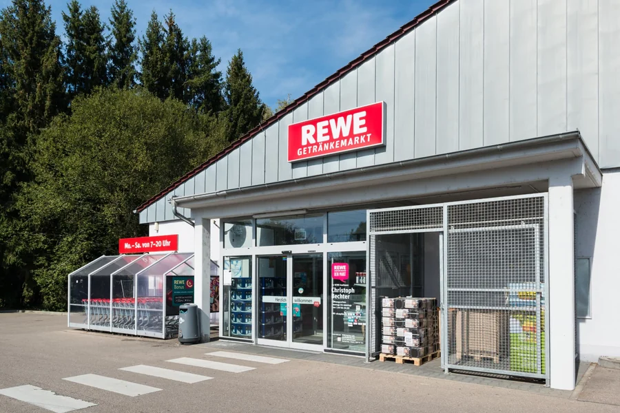 Außenansicht des Marktes Babenhausen