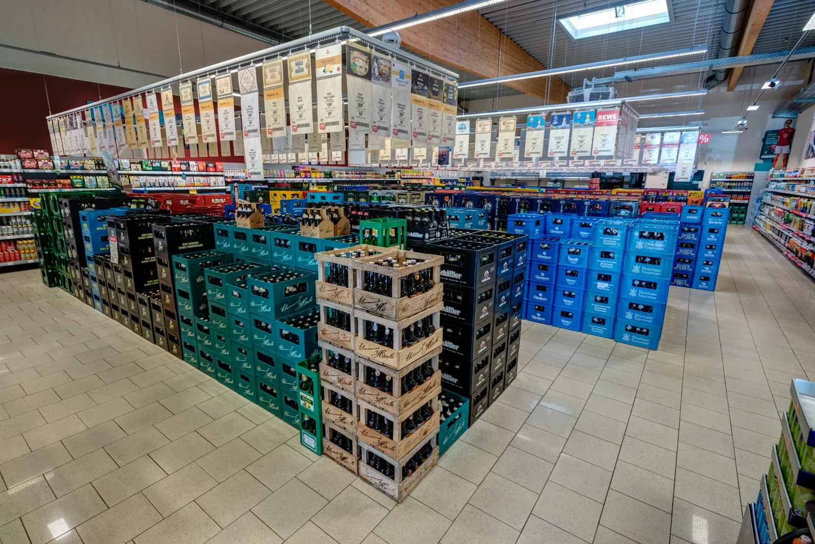 Getränkemarkt von REWE Bechter in Heimertingen